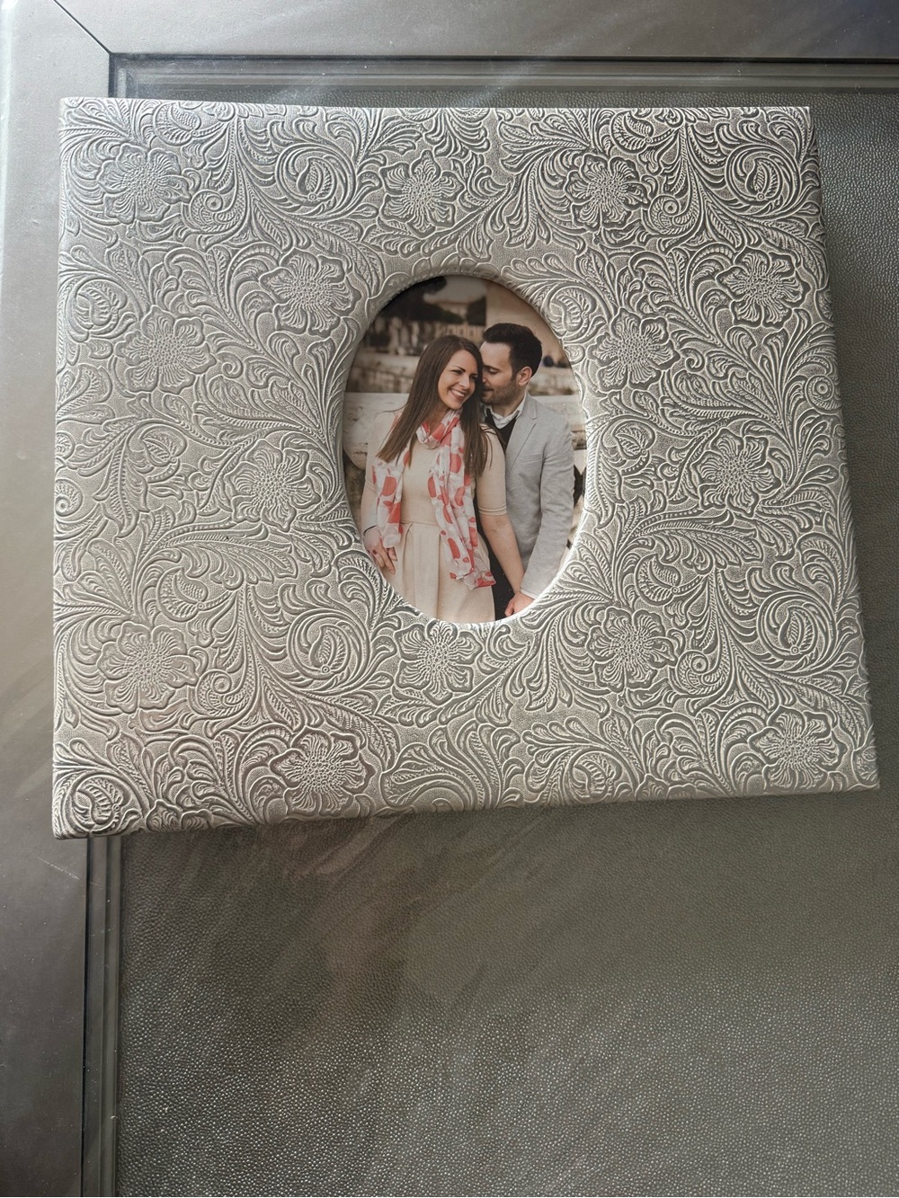Recollections Floral Embossed Scrapbook Album